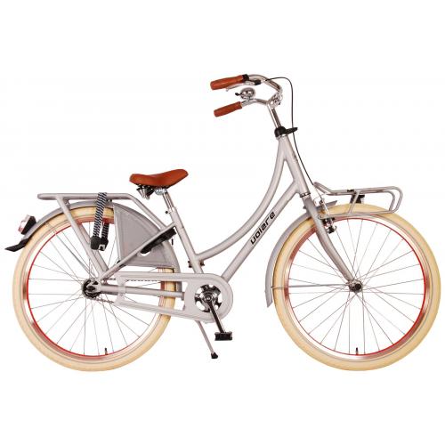 Volare Oma Classic Kinderfiets - Meisjes - 24 inch - mat zilver OUTLET