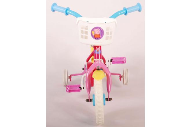 Peppa Pig Kinderfiets - Meisjes - 10 inch - Roze/Blauw