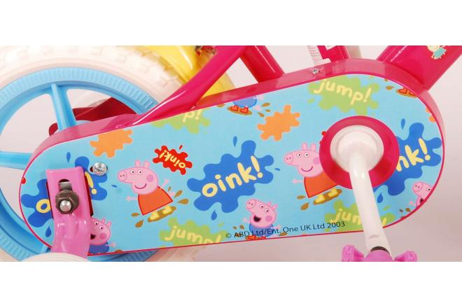 Peppa Pig Kinderfiets - Meisjes - 10 inch - Roze/Blauw