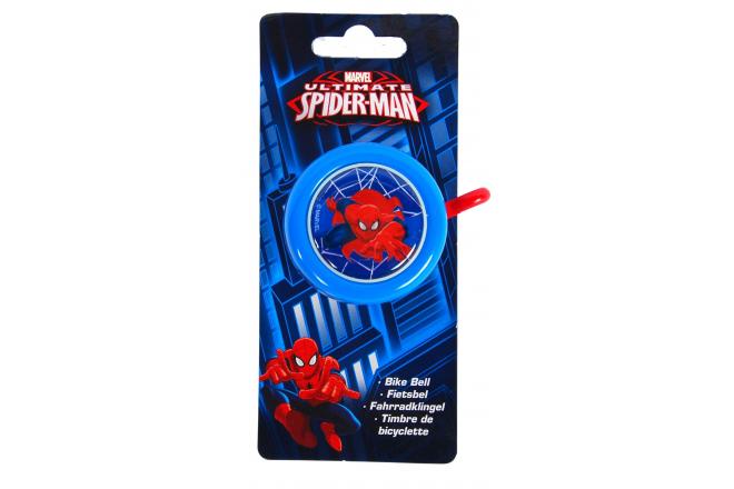 fietsbel Spider-Man blauw/rood 54 mm