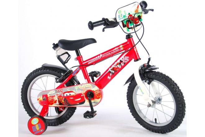 Disney Cars Kinderfiets - Jongens - 14 inch - Rood - 2 handremmen