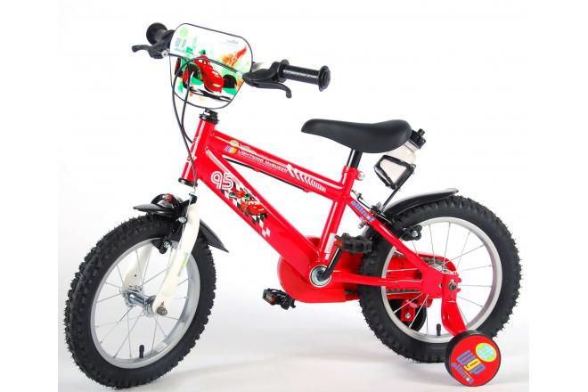 Disney Cars Kinderfiets - Jongens - 14 inch - Rood - 2 handremmen