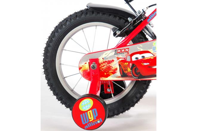 Disney Cars Kinderfiets - Jongens - 14 inch - Rood - 2 handremmen