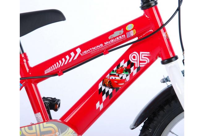 Disney Cars Kinderfiets - Jongens - 14 inch - Rood - 2 handremmen