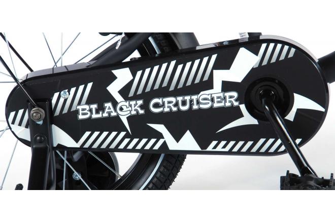 Volare Black Cruiser Kinderfiets - Jongens - 16 inch - Zwart - 2 handremmen