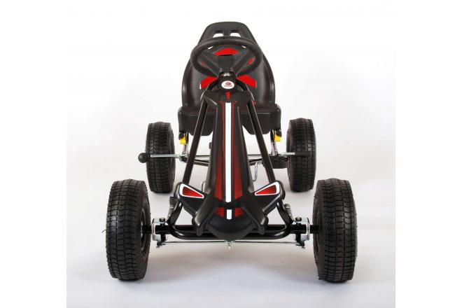 Volare Go Kart Racing Car - Jongens - Groot - Luchtbanden - zwart