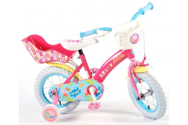 Peppa Pig Kinderfiets - Meisjes - 12 inch - Roze