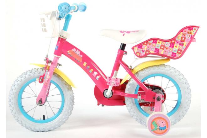 Peppa Pig Kinderfiets - Meisjes - 12 inch - Roze