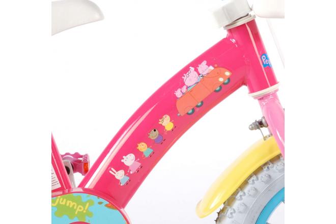 Peppa Pig Kinderfiets - Meisjes - 12 inch - Roze