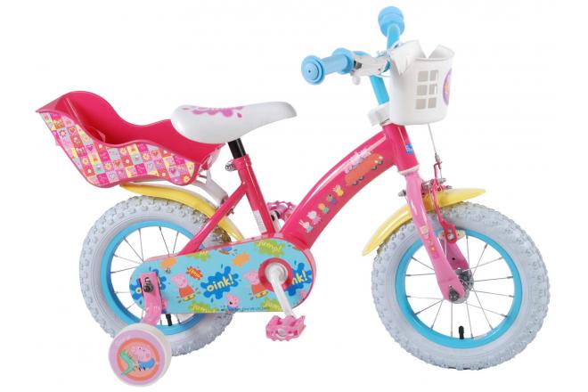 Peppa Pig Kinderfiets - Meisjes - 12 inch - Roze