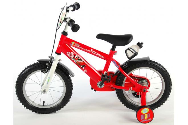 Disney Cars Kinderfiets - Jongens - 14 inch - Rood