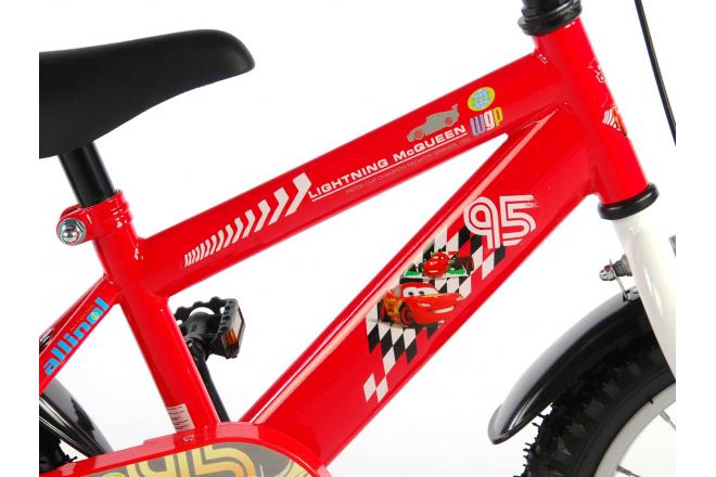 Disney Cars Kinderfiets - Jongens - 14 inch - Rood