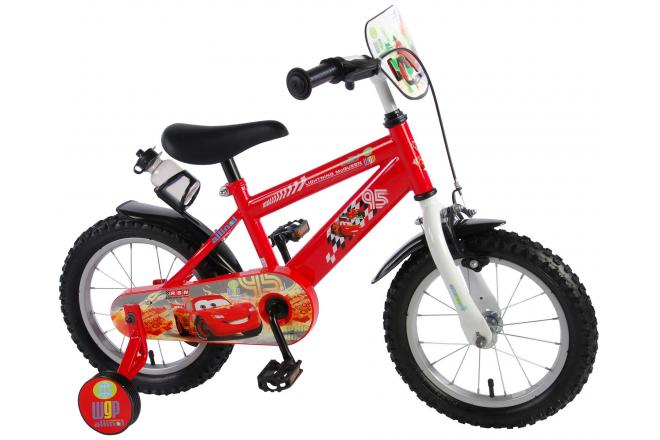 Disney Cars Kinderfiets - Jongens - 14 inch - Rood
