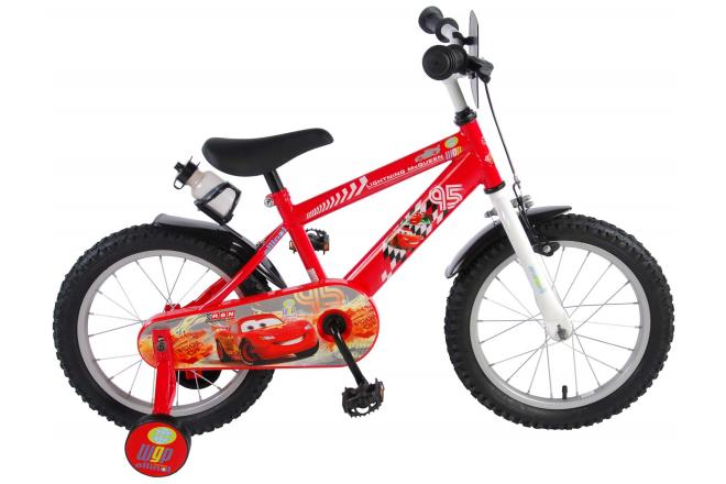 Disney Cars Kinderfiets - Jongens - 16 inch - Rood