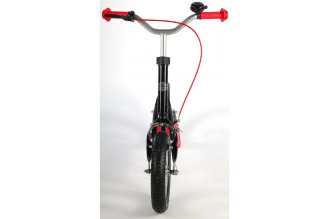 Volare Autoped 12 inch Zwart Rood