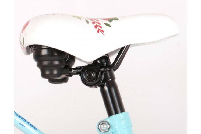 Volare Ibiza Kinderfiets - Meisjes - 20 inch - Blauw/Roze - 95% afgemonteerd