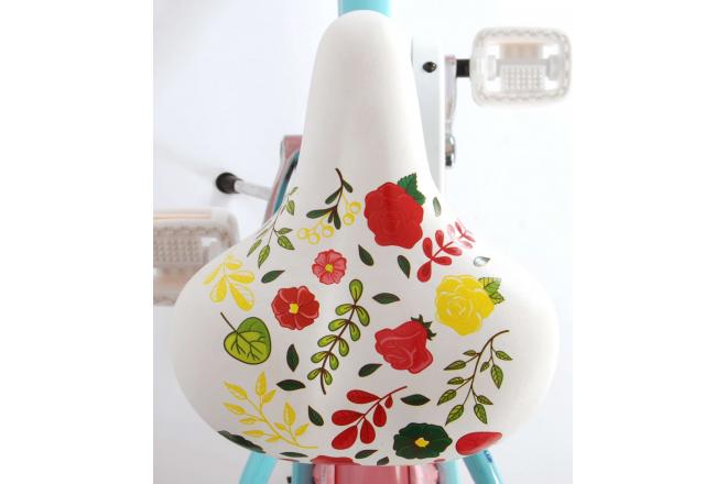 Volare Ibiza Kinderfiets - Meisjes - 20 inch - Blauw/Roze - 95% afgemonteerd