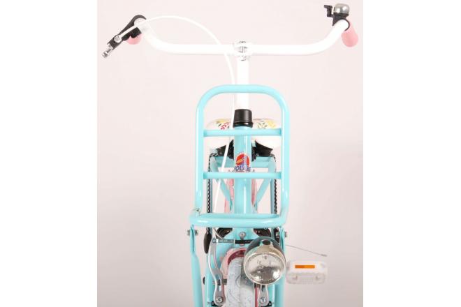 Volare Ibiza Kinderfiets - Meisjes - 20 inch - Blauw/Roze - 95% afgemonteerd