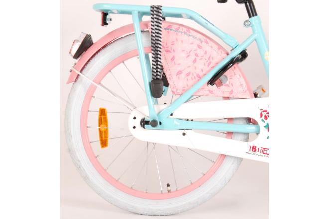 Volare Ibiza Kinderfiets - Meisjes - 20 inch - Blauw/Roze - 95% afgemonteerd