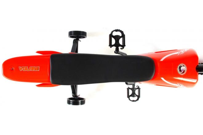 Volare Motorbike Kinderfiets - Jongens - 16 inch - Oranje - 95% afgemonteerd