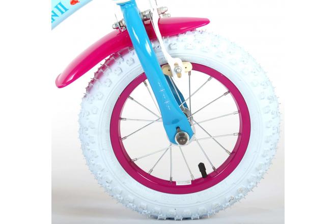 Disney Frozen 2 Kinderfiets - Meisjes - 12 inch - Blauw/Paars