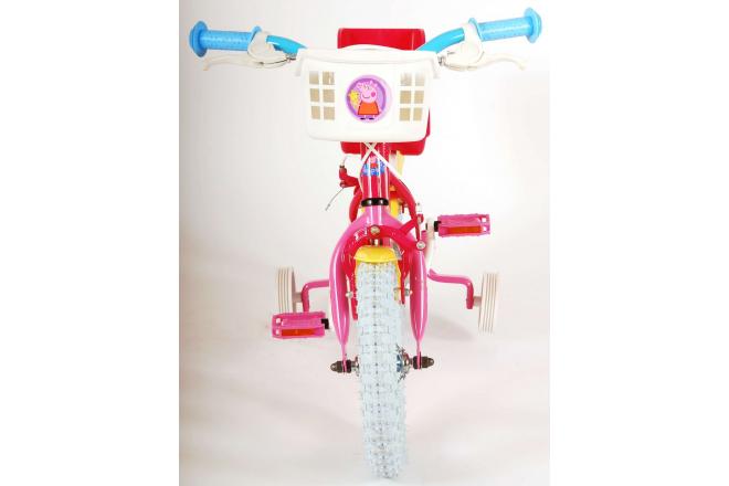 Peppa Pig Kinderfiets - Meisjes - 12 inch - Roze - 2 Handremmen