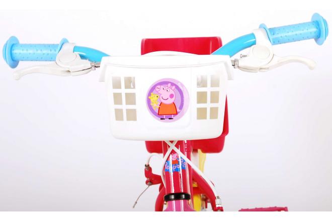 Peppa Pig Kinderfiets - Meisjes - 12 inch - Roze - 2 Handremmen