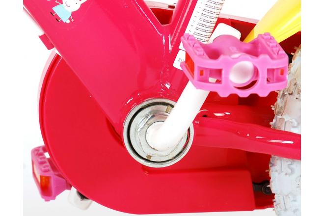 Peppa Pig Kinderfiets - Meisjes - 12 inch - Roze - 2 Handremmen