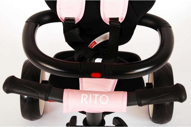 QPlay Driewieler Rito 3 in 1 -  Meisjes - Roze - Deluxe