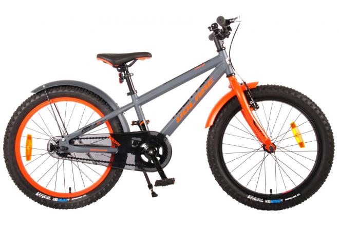 Volare Rocky Kinderfiets - 20 inch - Grijs - 95% afgemonteerd