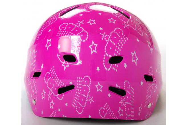 Volare Fiets/Skatehelm - Roze - 55-57 cm