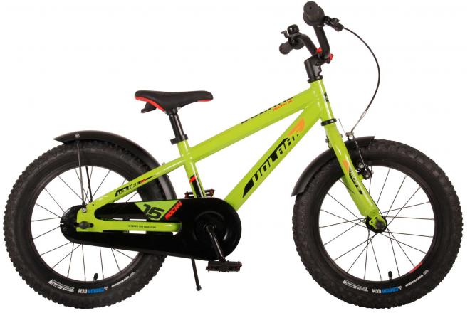 volare rocky kinderfiets - 16 inch - groen - 95% afgemonteerd - prime collection volare rocky kinderfiets - 16 inch - groen - 95% afgemonteerd - prime collection