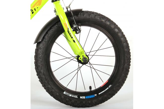 Volare Rocky Kinderfiets - 16 inch - Groen - 95% afgemonteerd