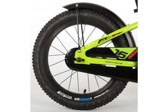 Volare Rocky Kinderfiets - 16 inch - Groen - 95% afgemonteerd