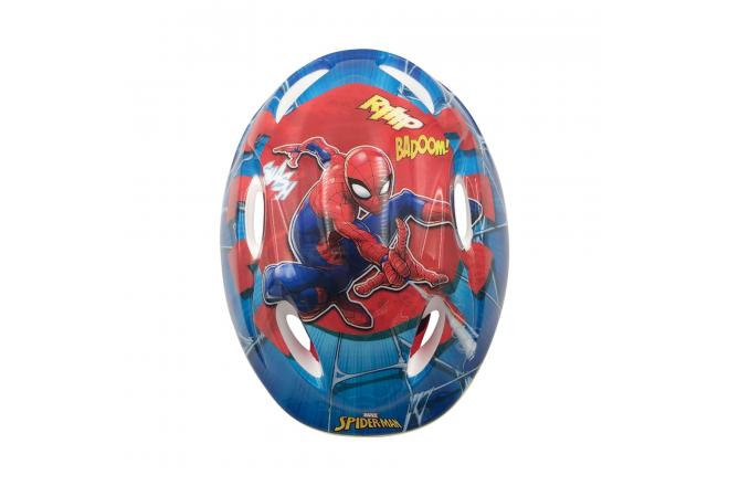 Marvel Spiderman Fietshelm - Blauw Rood - 51 - 55 cm