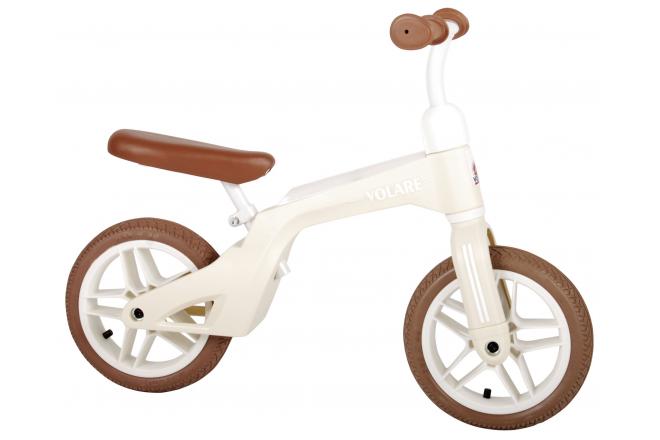 volare loopfiets - jongens en meisjes - 10 inch - crème volare loopfiets - jongens en meisjes - 10 inch - crème