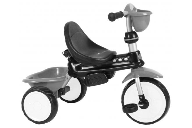 QPlay Driewieler Comfort 4 in 1 - Jongens en Meisjes - Grijs