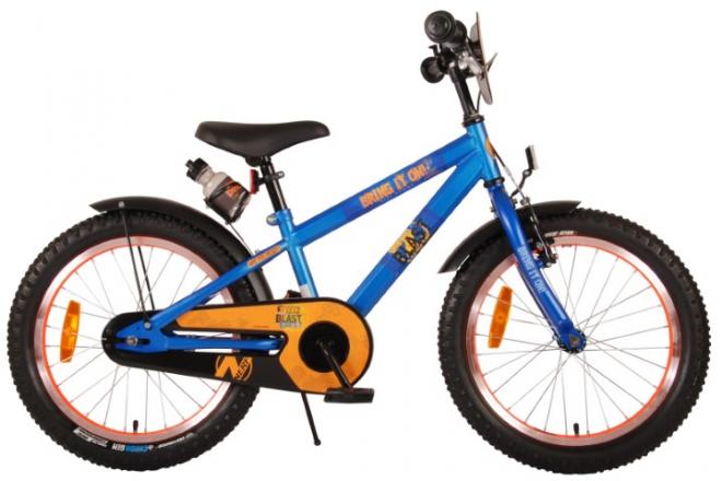 NERF Kinderfiets - Jongens - 18 inch - Satin Blue