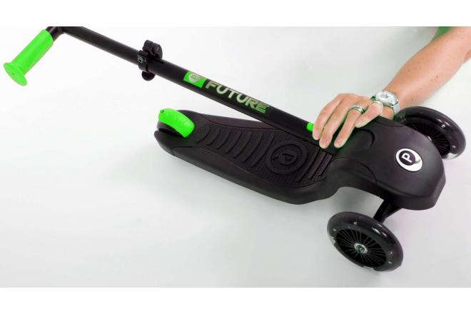QPlay Future Step - Jongens en Meisjes - Zwart met Groen - Led Verlichting