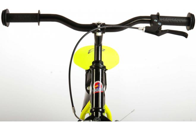 Volare Sportivo Kinderfiets - Jongens - 16 inch - Neon Geel Zwart - 95% afgemonteerd
