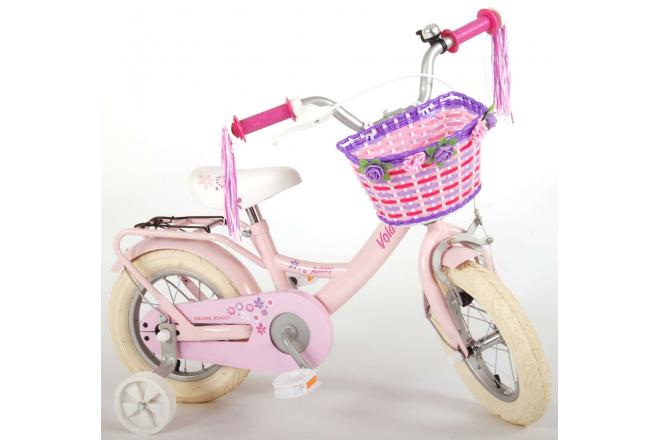 Volare Ashley Kinderfiets - Meisjes - 12 inch - Roze - 95% afgemonteerd