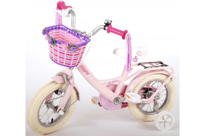 Volare Ashley Kinderfiets - Meisjes - 12 inch - Roze - 95% afgemonteerd