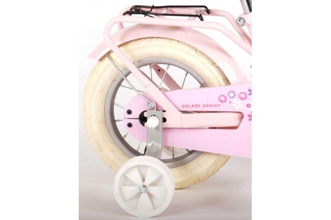 Volare Ashley Kinderfiets - Meisjes - 12 inch - Roze - 95% afgemonteerd