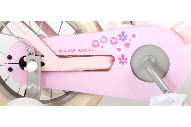 Volare Ashley Kinderfiets - Meisjes - 12 inch - Roze - 95% afgemonteerd