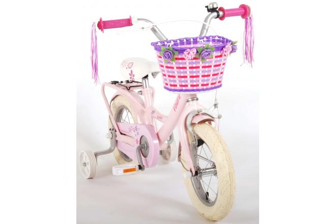 Volare Ashley Kinderfiets - Meisjes - 12 inch - Roze - 95% afgemonteerd