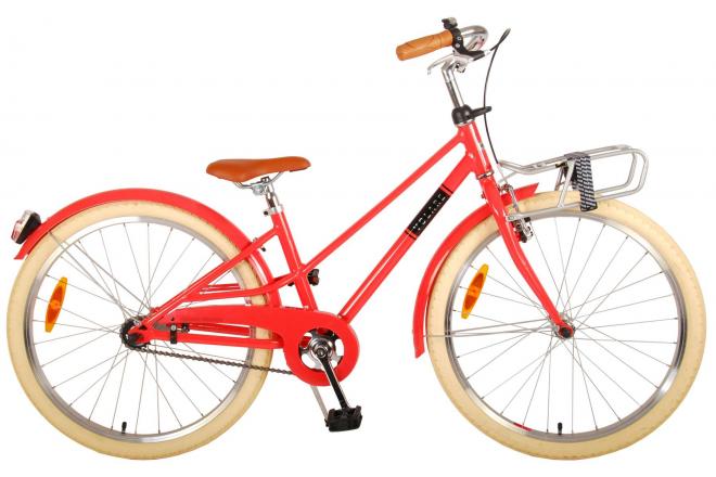 Volare Melody Kinderfiets - Meisjes - 24 inch - Koraal Rood - Prime Collection Volare Melody Kinderfiets - Meisjes - 24 inch - Koraal Rood - Prime Collection