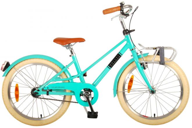 Volare Melody Kinderfiets - Meisjes - 20 inch - Turquoise - Prime Collection Volare Melody Kinderfiets - Meisjes - 20 inch - Turquoise - Prime Collection