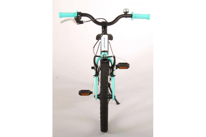 Volare Glamour Kinderfiets - Meisjes - 16 inch - Parelmoer Mint Groen - Prime Collection