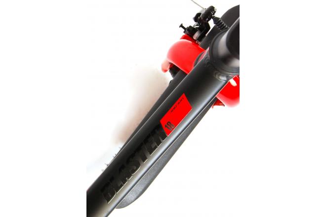 Volare Blaster Kinderfiets - Jongens - 18 inch  - Zwart Rood - Prime Collection