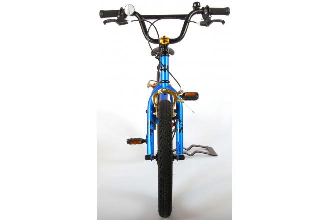 Volare Cool Rider Kinderfiets - Jongens - 18 inch - Blauw - twee handremmen - 95% afgemonteerd - Prime Collection